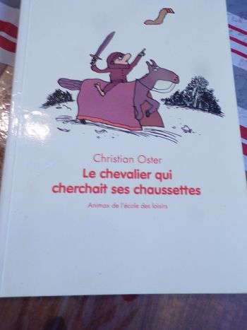 Livre Le chevalier qui cherchait ses chaussettesAnimax de l'école des loisirs