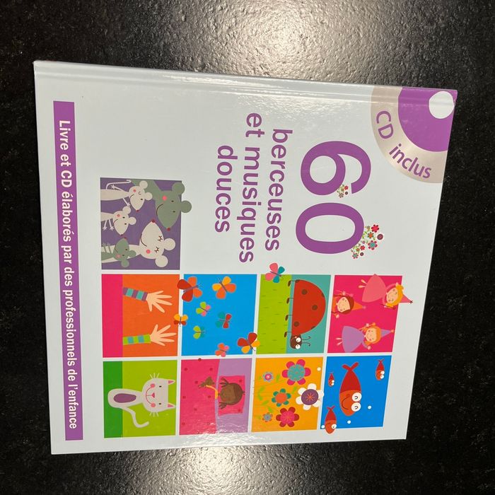 Livre et cd berceuses