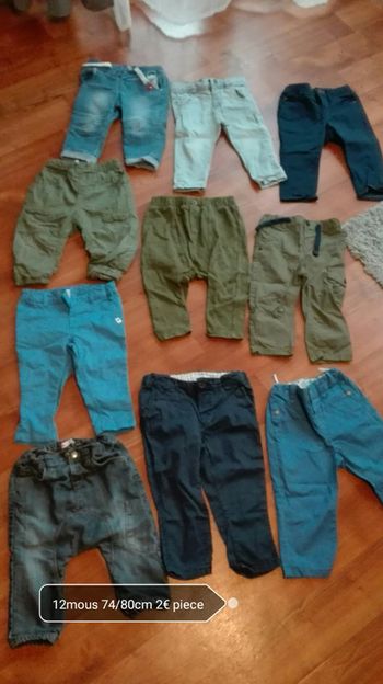 Pantalons 12mois