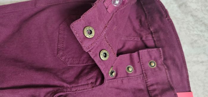 Pantalon fille 5 ans bordeaux Lilim – neuf avec étiquette - photo numéro 7