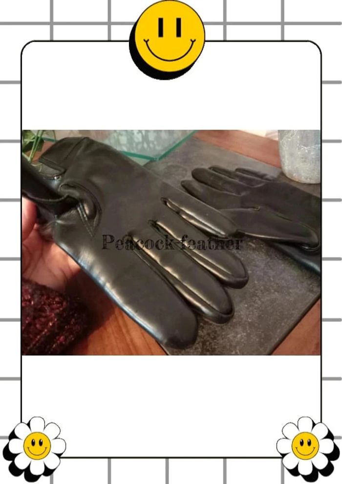 Gants homme noirs - photo numéro 4