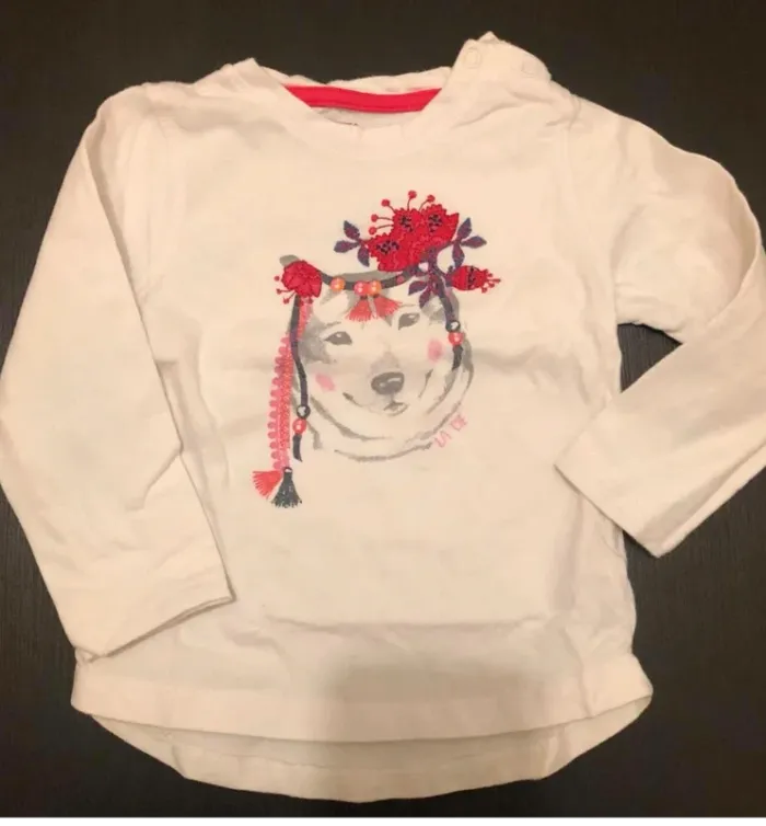 Tee shirt manches longues La compagnie des petits 18 mois