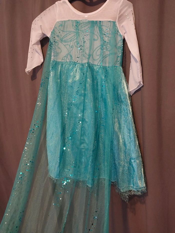 Robe reine des neiges taille 6 ans - photo numéro 5