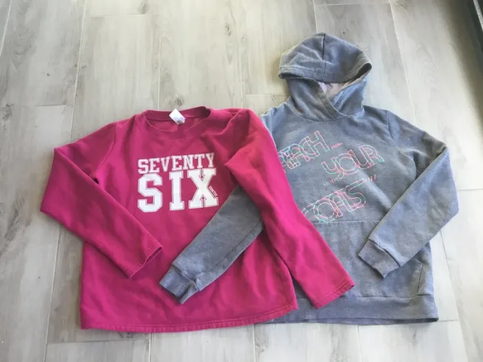 Lot sweats chauds fille
