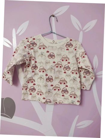 T-shirt manches longues 12 mois petit kimbaloo