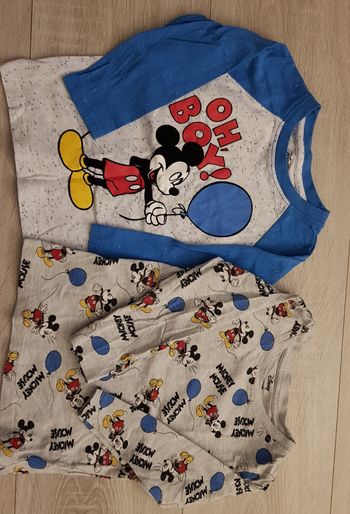 Lot de 2 t-shirt manche longue