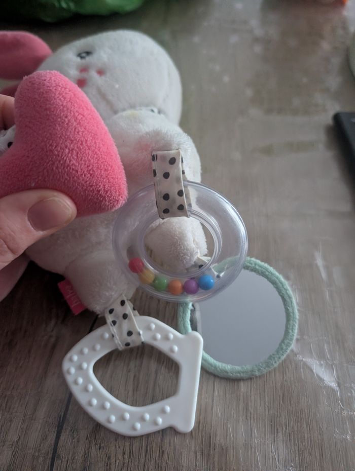 Peluche pour accrocher a la poussette - photo numéro 2