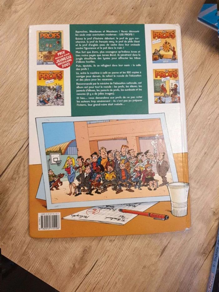 Bande dessinée Les profs - photo numéro 3