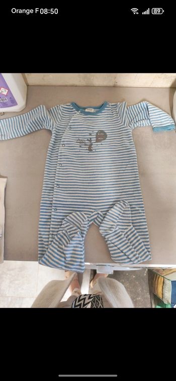 Pyjama velours 18 mois garçon 