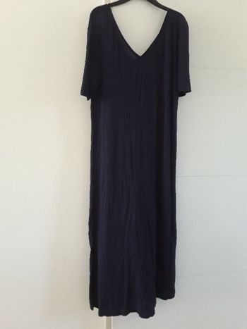 Robe détente légère marine M MANGO TBE