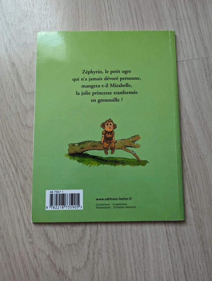Livre le petit ogre et la princesse grenouille - photo numéro 2