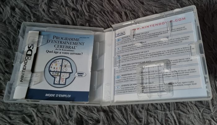 Boîte vide de jeu avec livret DR Kawashima - photo numéro 2