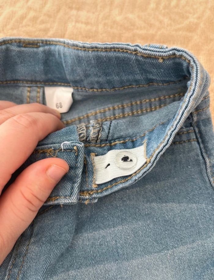 Jean 6 mois ajustables - photo numéro 3