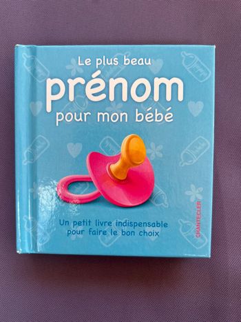 Livre le plus beau prénom pour mon bébé