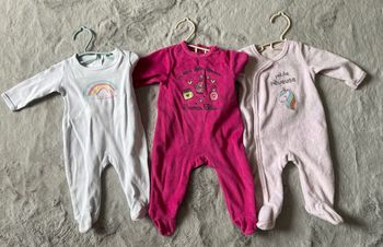Lot de 3 pyjamas
