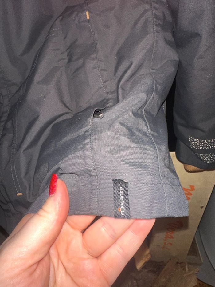 Manteau d’équitation fouganza taille 10 ans - photo numéro 6