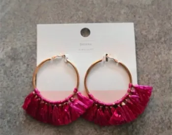 Grandes boucles d'oreilles créoles NEUVES