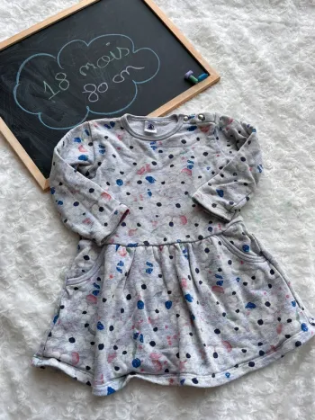 Robe manche longue 18 mois