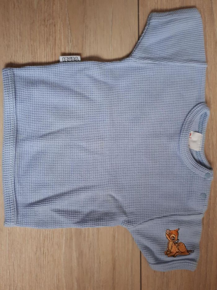 T-shirt de 3 mois bambi disney , 2 boutons / 1410