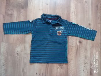 Polo manches longues garçon, Creeks, taille 3 ans