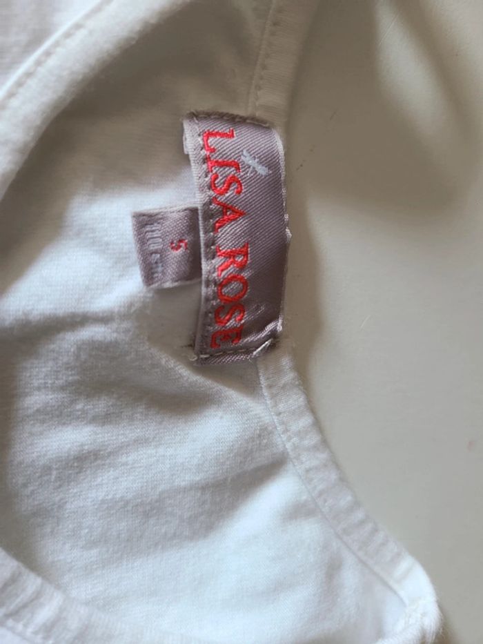 Robe Lisa rose taille 5 ans - photo numéro 4