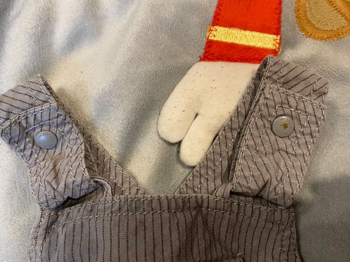 Salopette grise doublée fin 67 cm - photo numéro 4