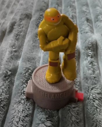 Figurine michelangelo tortue ninja burger king