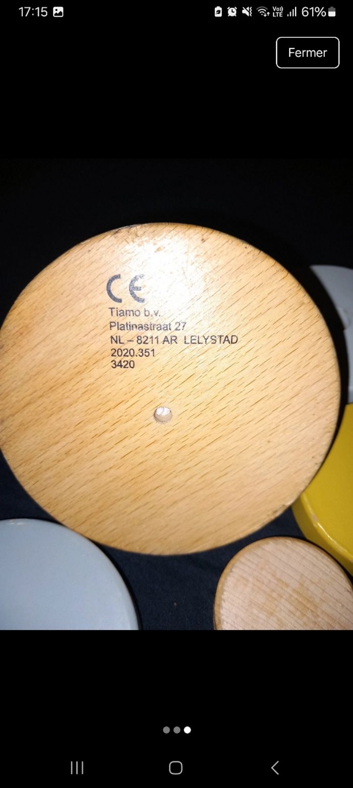 Jeu à empiler en bois - photo numéro 3