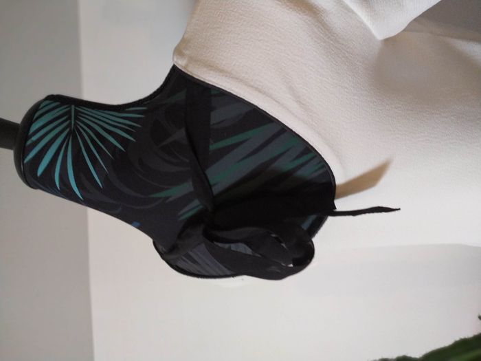 Robe habillée crème ruban noir dans dos 36 - photo numéro 4