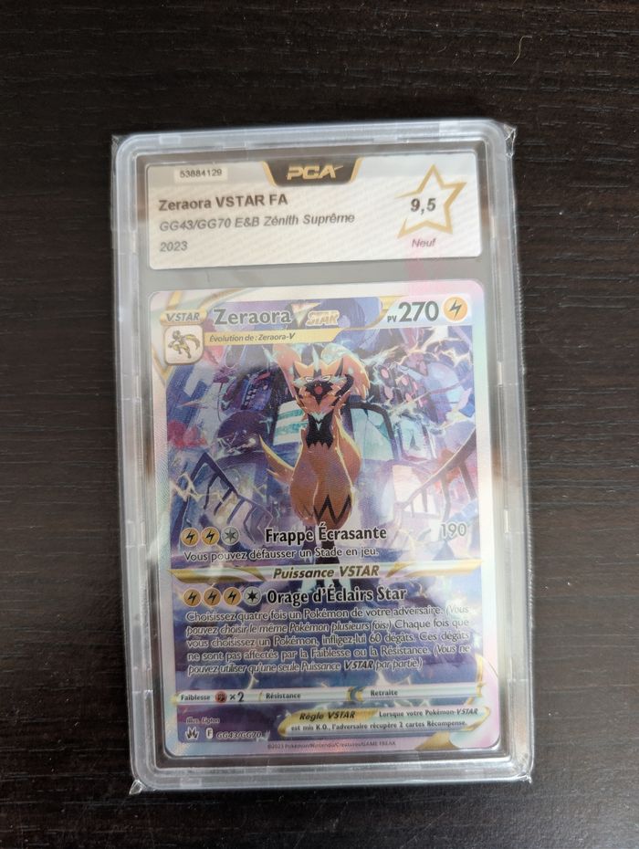 Zeraora vstar gg43 PCA 9.5