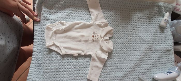 Lot de body pyjama 0mois