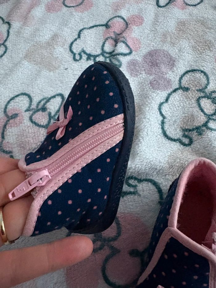 Pantoufle rose et bleu - photo numéro 6