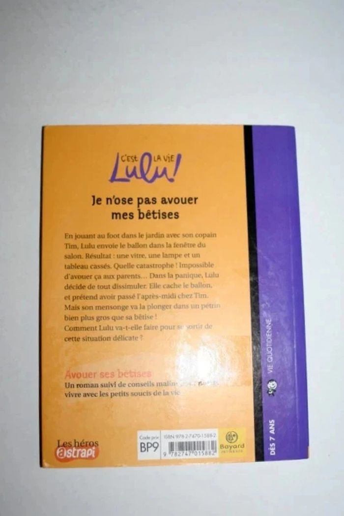 C'est la vie Lulu! Je n'ose pas avouer mes bêtises de Florence Dutruc-Rosset et Marylise Morel - photo numéro 2