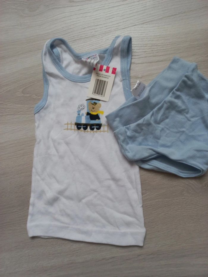 Ensemble été neuf 18/24 mois