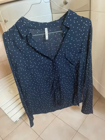 Chemise à pois taille XS