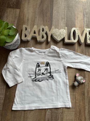 - Haut ML Gemo - 9 mois - Très bon état 