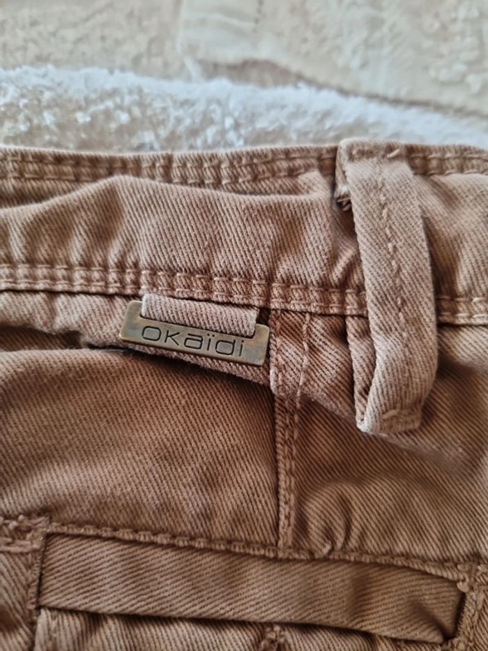 Pantalon okaïdi marron - photo numéro 8