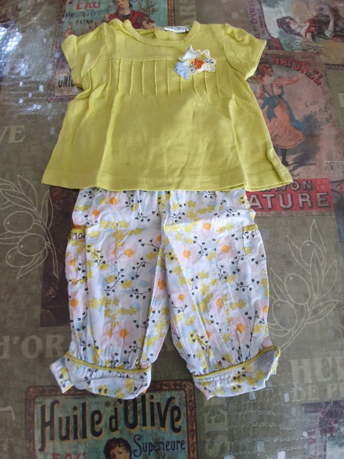 Ensemble été 2 pièces 9 mois