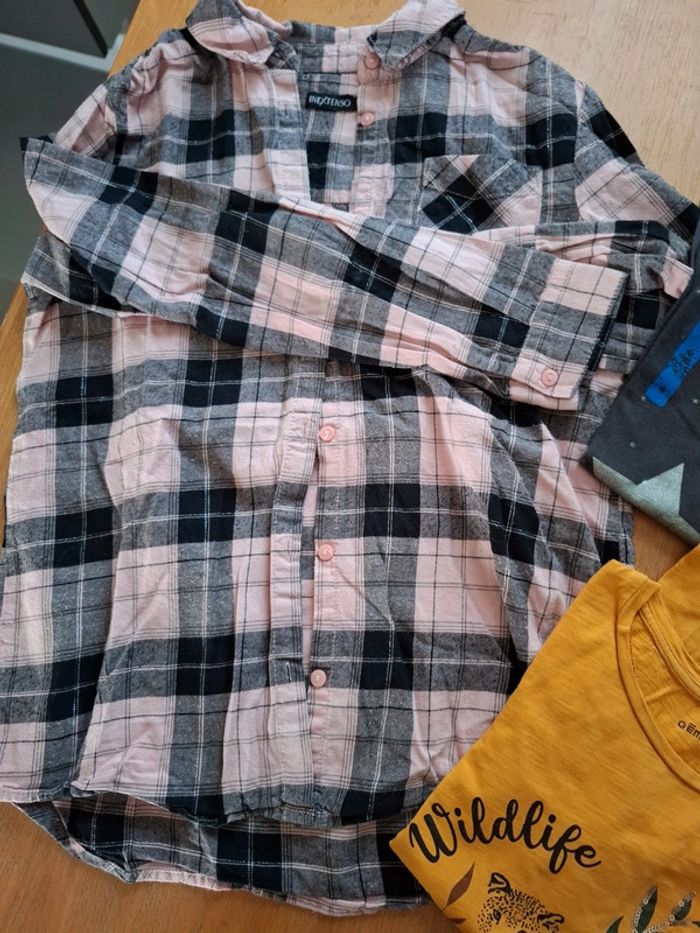 Lot manches longues chemise et t shirt - photo numéro 4