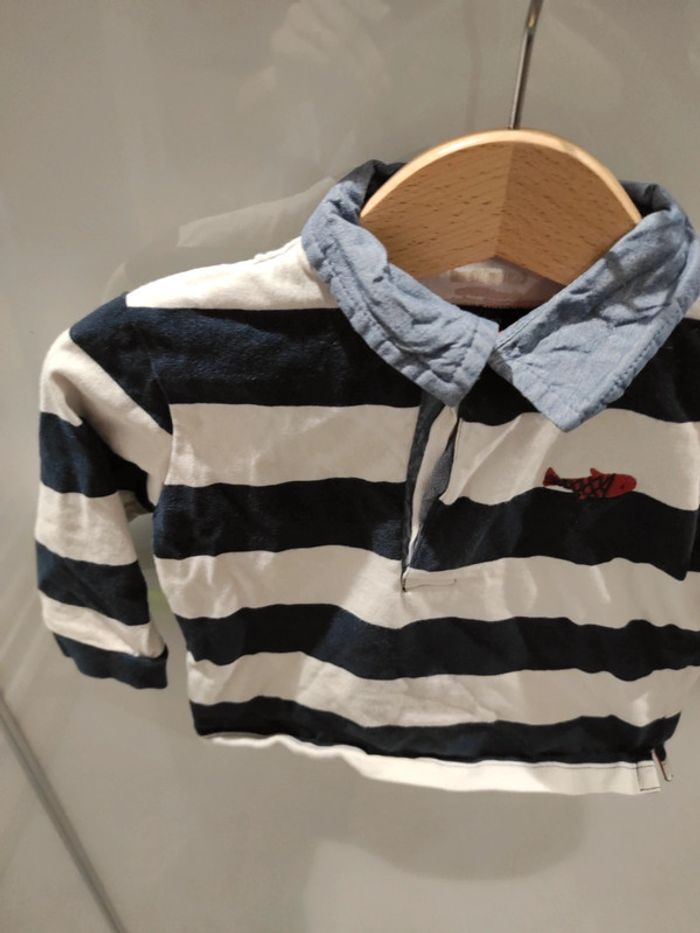 Polo manches longues 12 mois - photo numéro 4