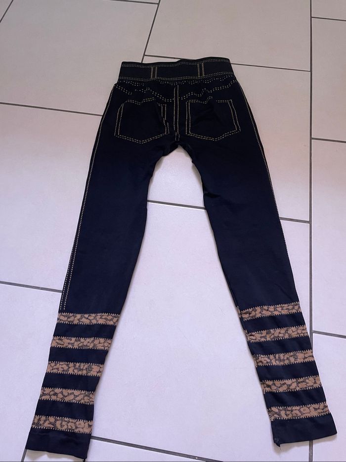 Legging effet jeans - photo numéro 4