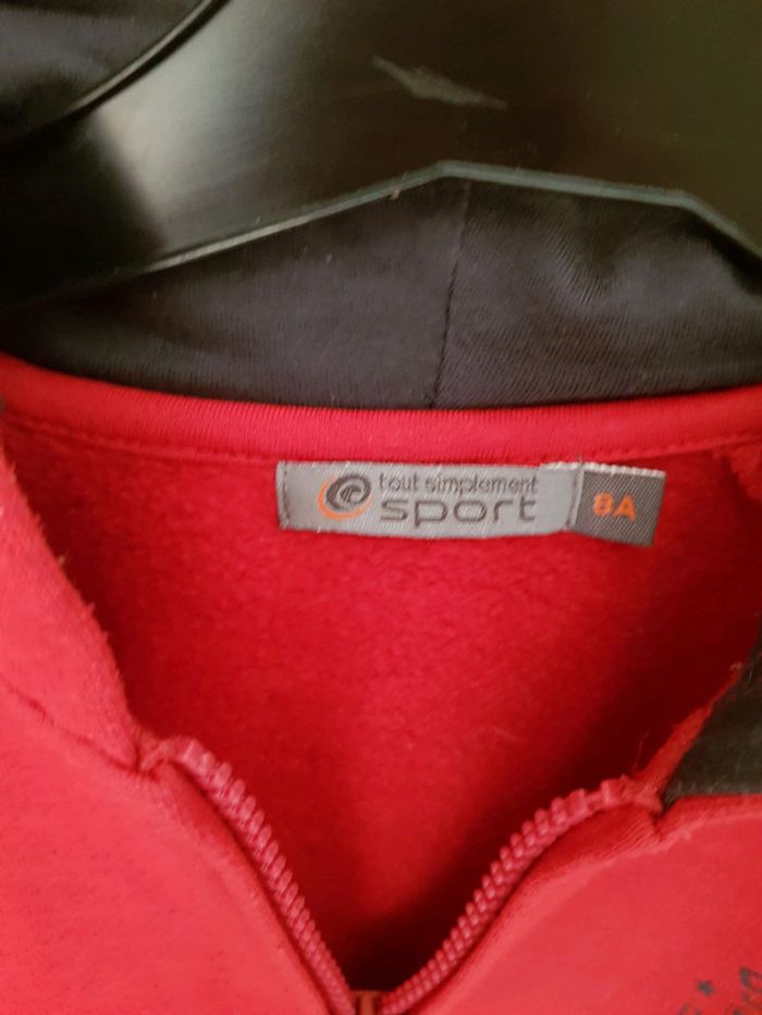 Gilet zippé 8 ans - photo numéro 3