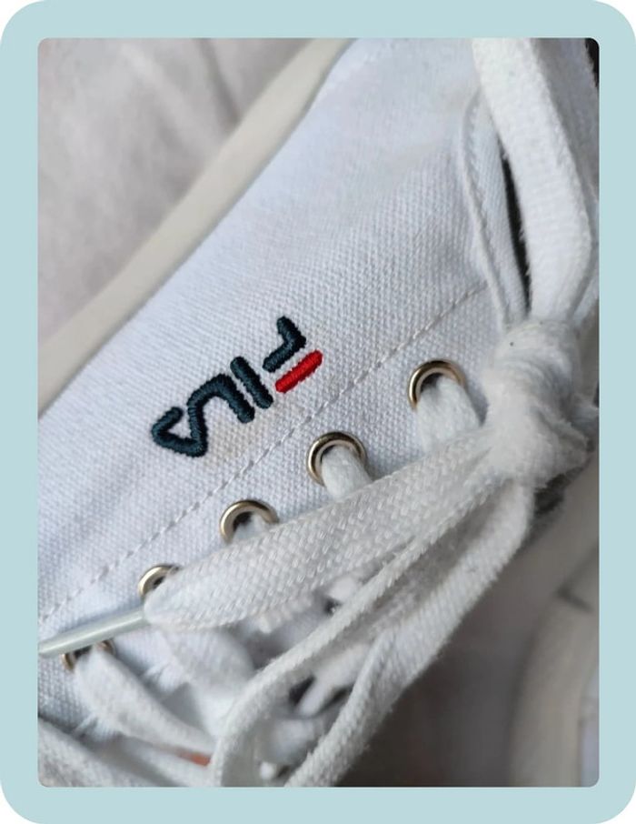 Baskets blanches fila mixte 39 - photo numéro 5