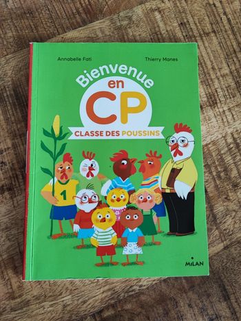 Livre bienvenue en cp