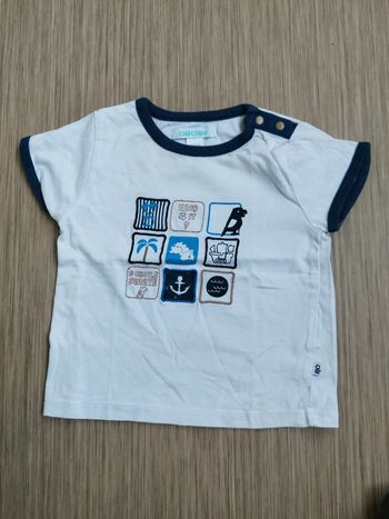 Tee-shirt garçon taille 6 mois