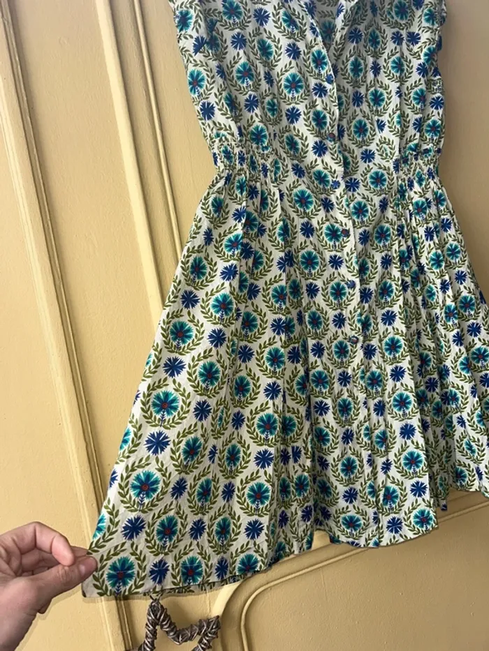 Chemise longue bohème Inde - photo numéro 4