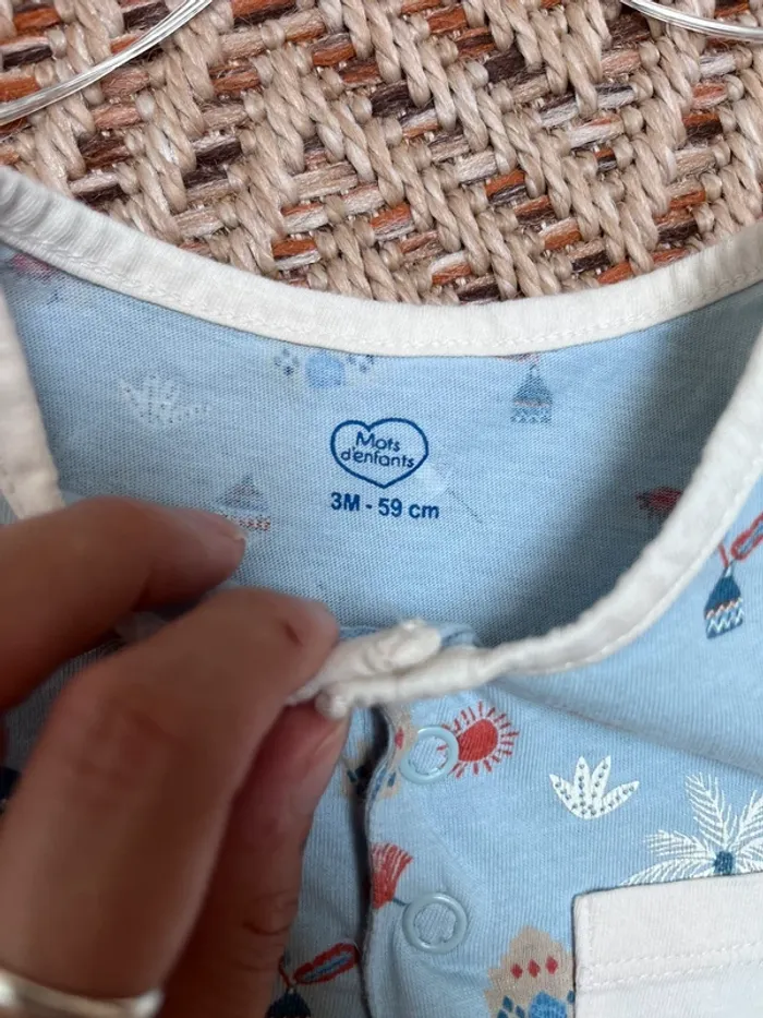 Barboteuse Mots d’enfants 3M - photo numéro 3