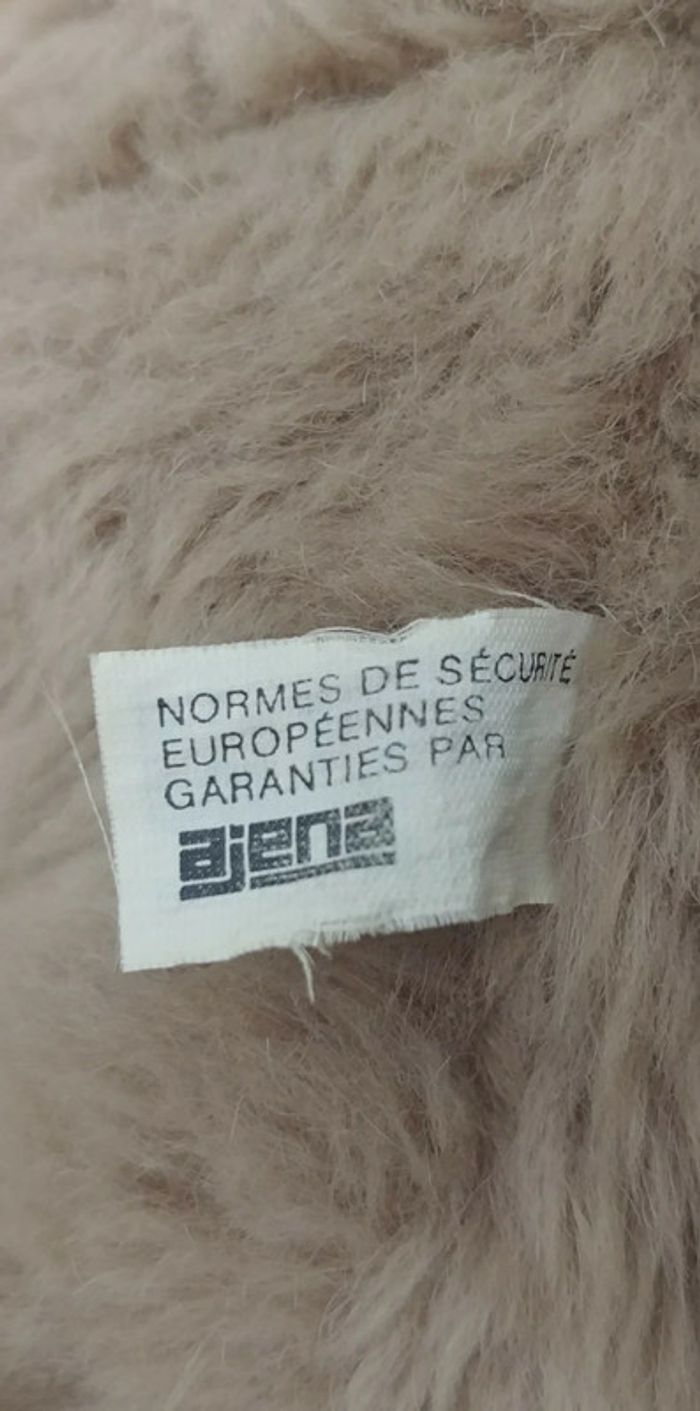 Peluche de collection vintage ours nombrilou Ajena Pampers - photo numéro 10