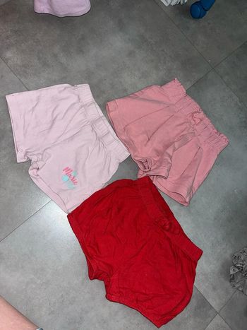 Lot de 3 shorts fille