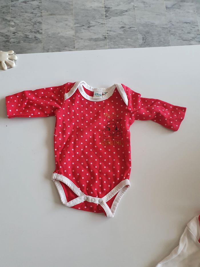 2 bodies bébé fille taille 3 mois thème Noël - photo numéro 3